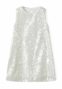 MINOTI - SPARKLE SEQUIN SLEEVELESS - Koktajl obleka/za zabavo - white Miniaturna slika 1