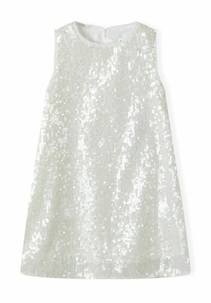 SPARKLE SEQUIN SLEEVELESS - Cocktailklänning - white