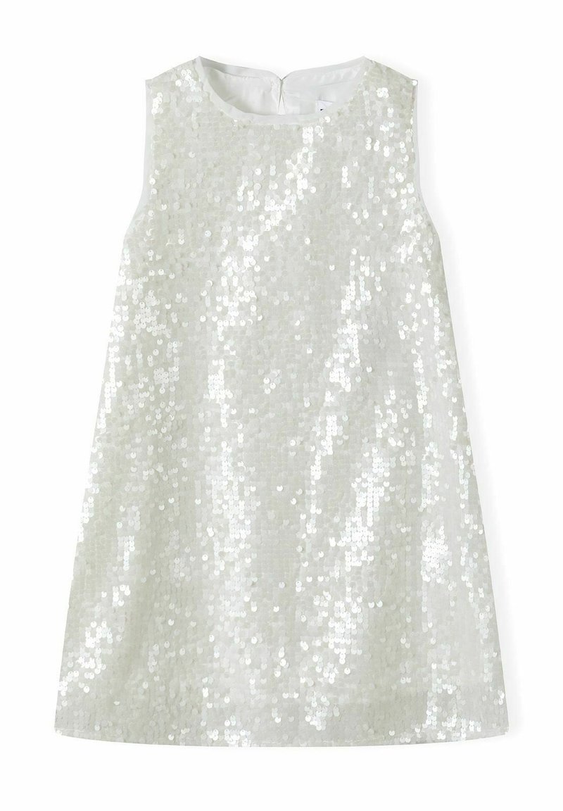 MINOTI SPARKLE SEQUIN SLEEVELESS - Robe de soirée - white