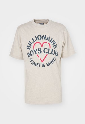 Billionaire Boys Club HEART & MIND STENCIL LOGO - T-shirt imprimé - oat
