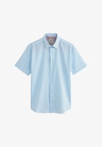 Vybráno, white light blue floral