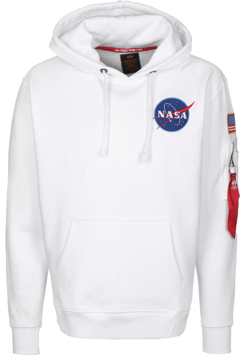 Alpha Industries Sweat à capuche - white