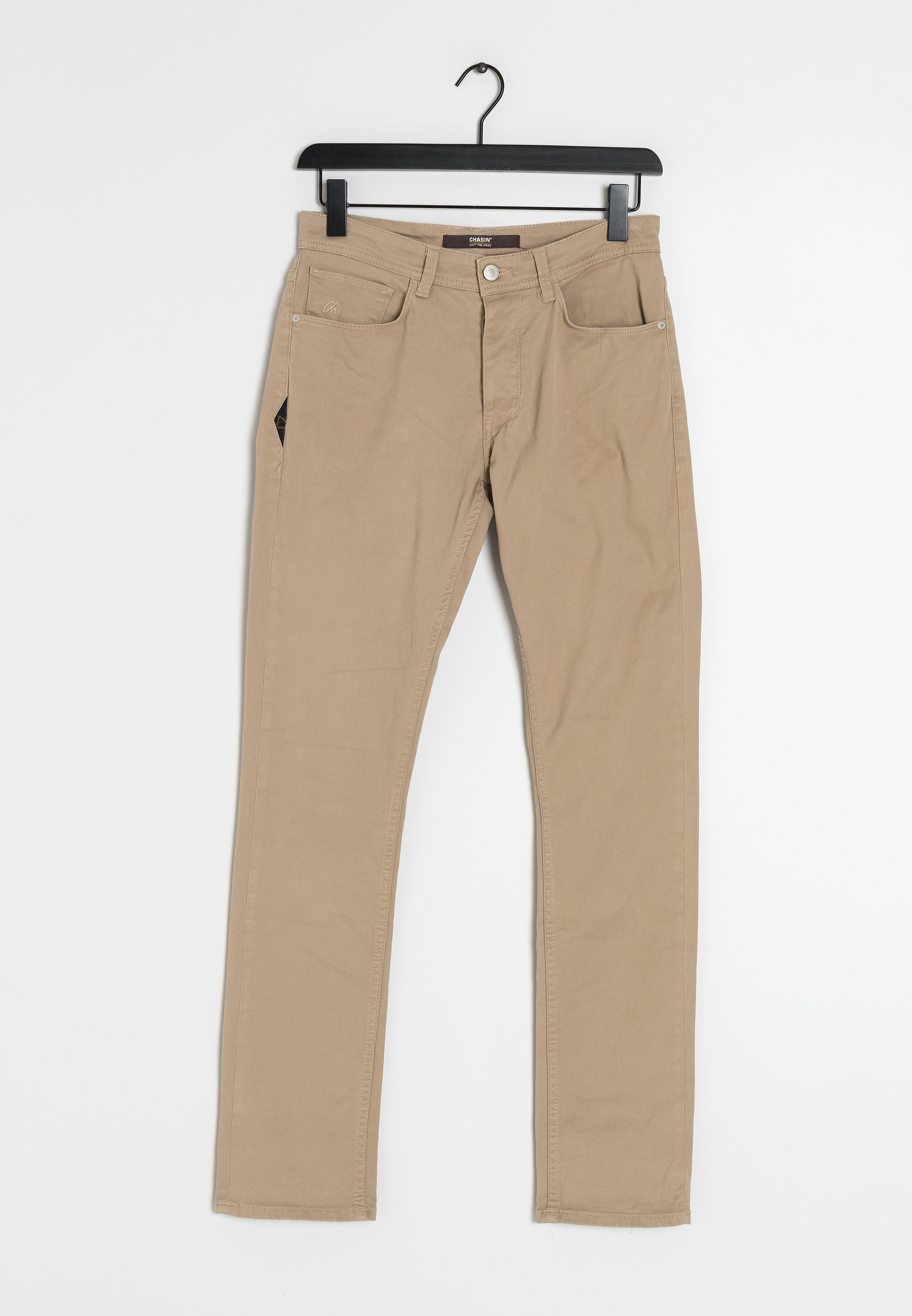 CHASIN' Straight leg jeans - brown 
