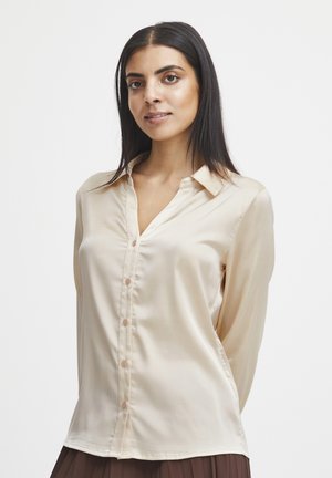 BYHENCE - Button-down blouse - cement