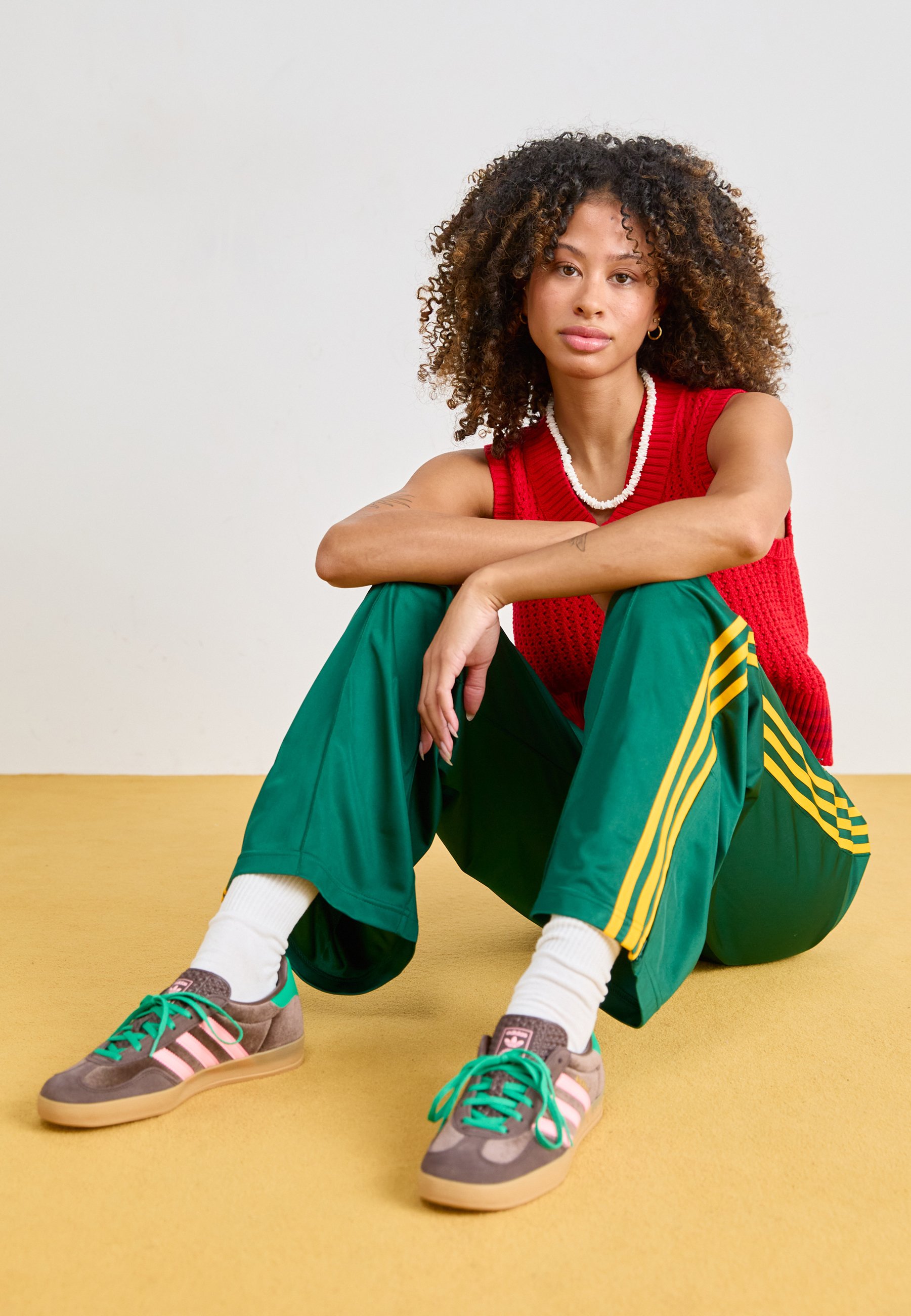 スニーカー adidas Gazelle Indoor Green Brown JI3526 adidas Gazelle Indoor sneakers for ADULT-UNISEX, Men, Women