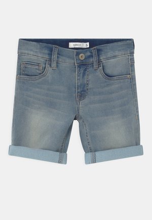 NKMTHEO - Jeansshort - light blue denim