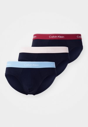 Calvin Klein Underwear HIP BRIEF 3 PACK ICON - Īsās apakšbikses - black
