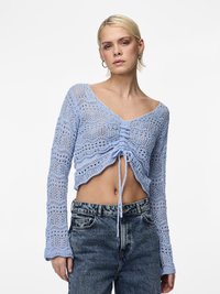 Pieces - PCMARTHA  - Jumper - blue bell Thumbnail Image 1