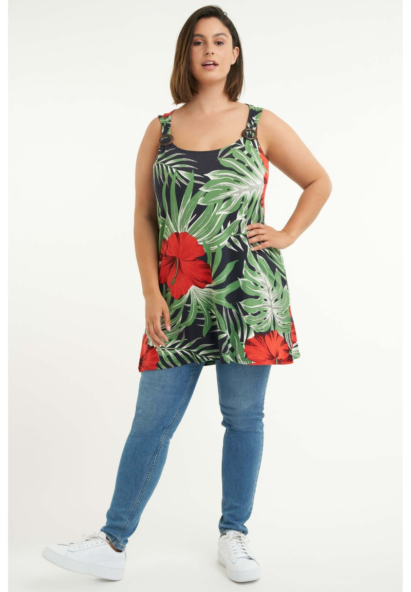 Damen T-Shirts | MS Mode Bluse multi-coloured/mehrfarbig - OQ35015 Damen T-Shirts | MS Mode Bluse multi-coloured/mehrfarbig - OQ35015