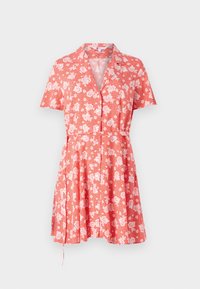 Tommy Jeans HAWAII BELTED DRESS - Rochie de zi - red