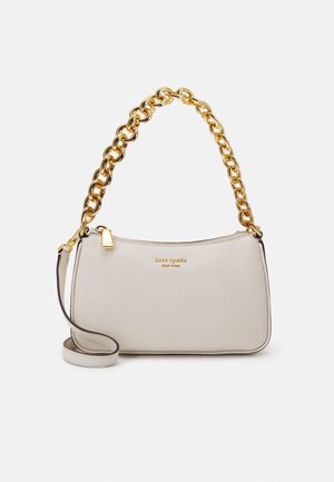 JOLIE PEBBLED SMALL CONVERTIBLE CROSSBODY - Across body bag - cream