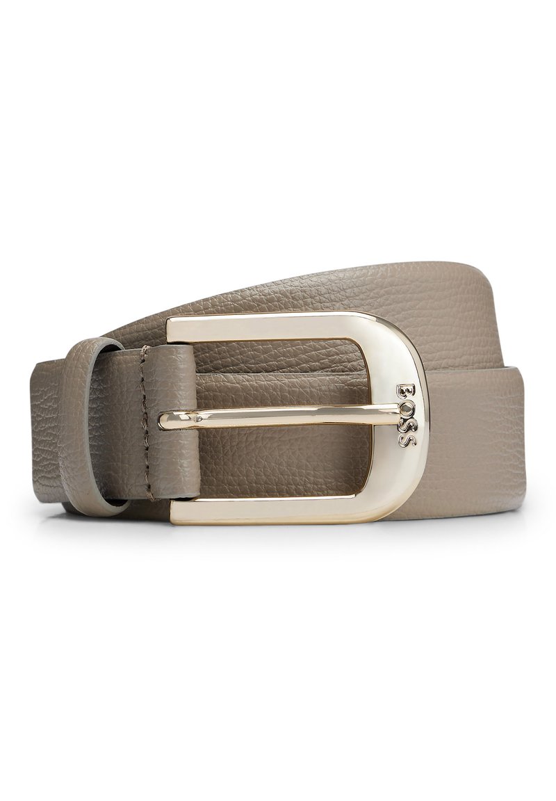 BOSS - ANNA BELT - Belt business - dark beige, Enlarge