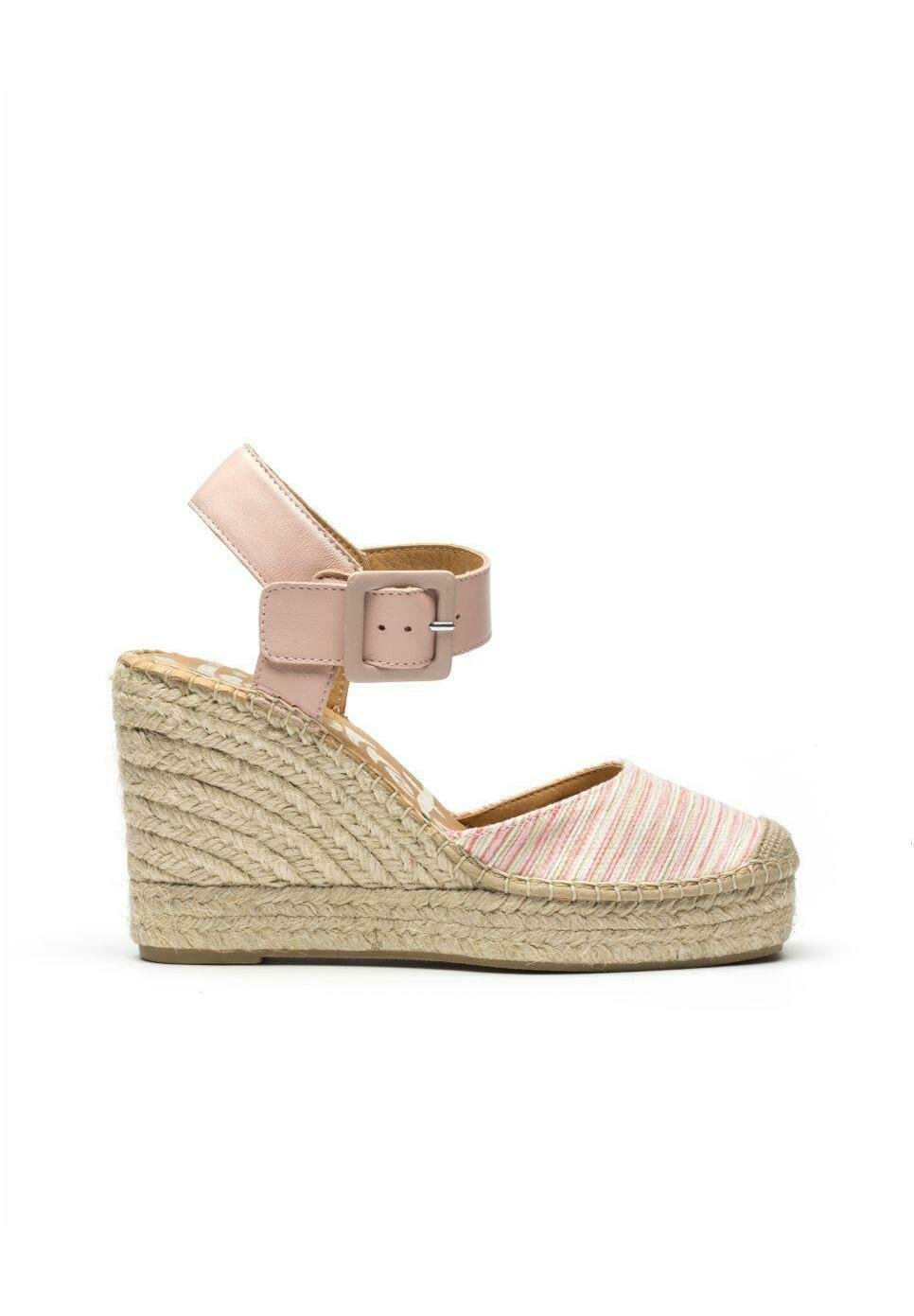Vidorreta Sandalias de cuña - rosa - Zalando.es