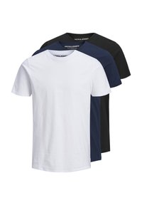 JJE 3 PACK  - Navadna majica - black navy white