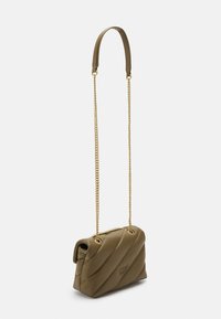 Pinko LOVE PUFF MINI - Torba čez telo - piantagione/antique gold