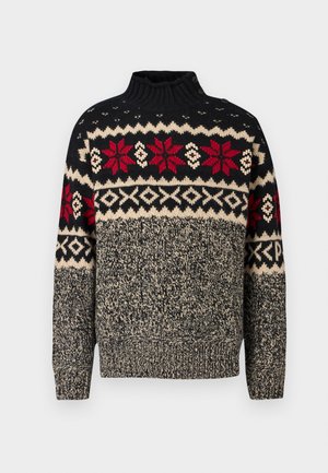 LONG SLEEVE - Strickpullover - charcoal