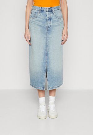 Jupe en jean - light-blue denim
