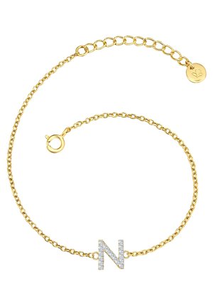 ZIRKONIA GLANZSTÜCKE MÜNCH - Armband - gelbgold