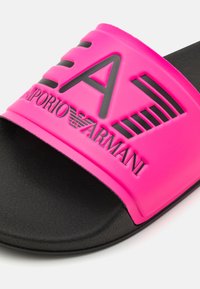EA7 Emporio Armani UNISEX - Badsandal - pink fluo/black