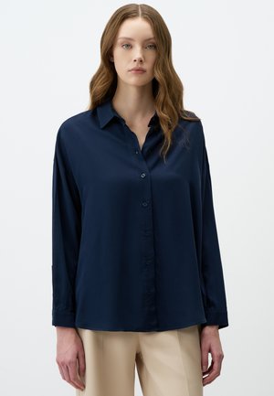 BUTTON-UP - Hemdbluse - dark blue