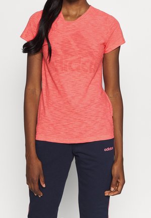 T-shirt con stampa - coral