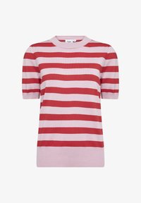 Unselected, pink flame block stripe