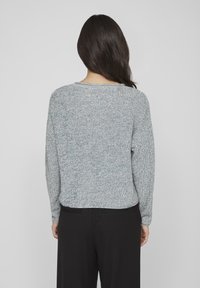 VILA Stickad tröja - green