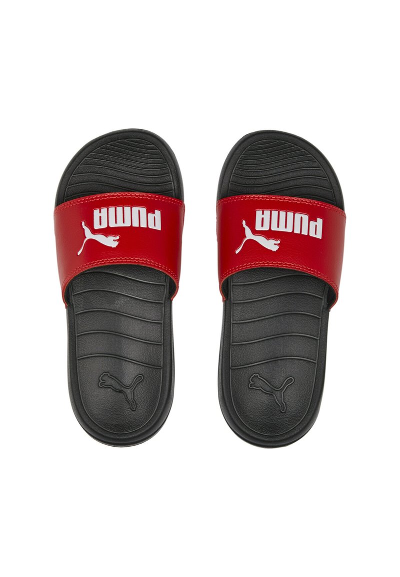 Puma slides red and black Clearance