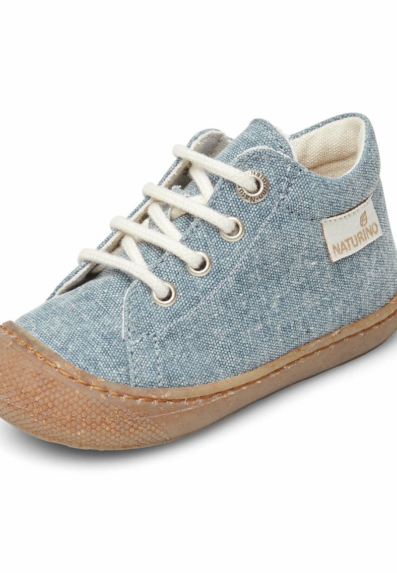 Kinder Klettschuhe | Naturino Sportlicher Schnürer azurblau/hellblau - LE89033 Kinder Klettschuhe | Naturino Sportlicher Schnürer azurblau/hellblau - LE89033