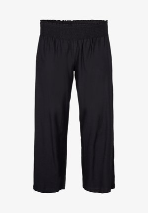 Zizzi SMOCK - Trousers - black