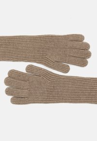 Becksöndergaard WOONA SHORT GLOVES - Gants - dark beige melange