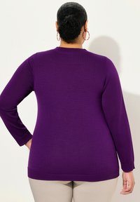 Ulla Popken Maglione - dark purple