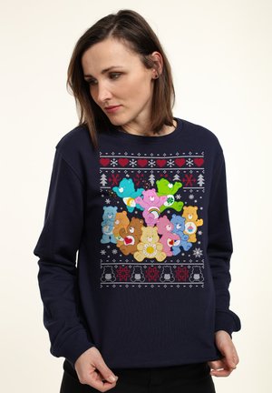 Henry Tiger Sweater - navy blue