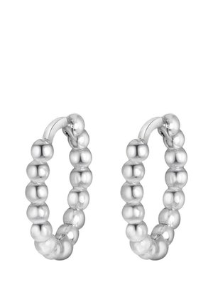 925 SILVER BAGUE AVEC PERLES - Ohrringe - silver-coloured