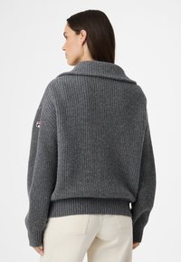 Fila APPAREL GIOVANNI FULL-ZIP - Neuletakki - grey melange