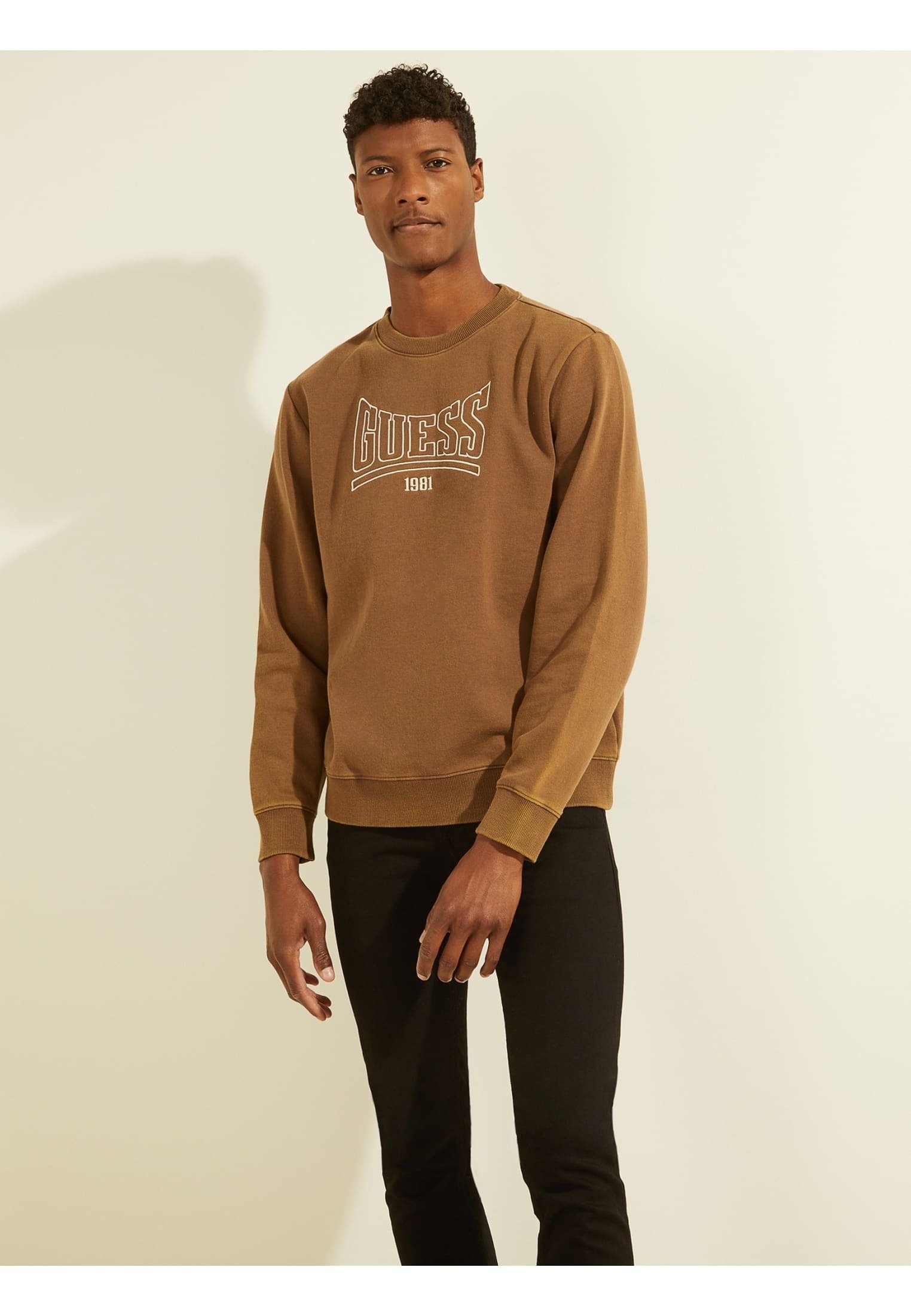 Guess Sudadera - braun/marrón - Zalando.es