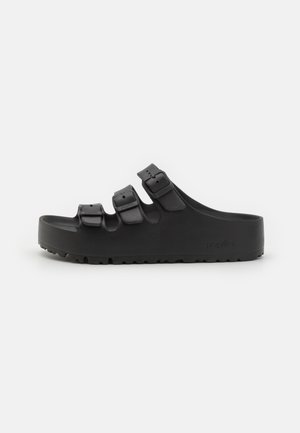 FLORIDA III FLEX PLATFORM EVA NARROW - Sandalai - black