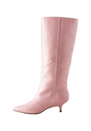 Stivali alti - pale pink