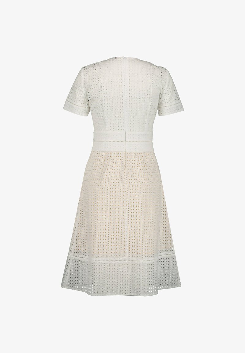 Hugo Hugo Damen Kleid Kaleas Freizeitkleid Weiss Weiss Zalando De