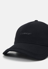 Calvin Klein LETTERING UNISEX - Cappellino - black