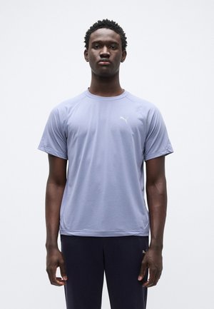 EVOSTRIPE TEE - Sport T-shirt - gray sky