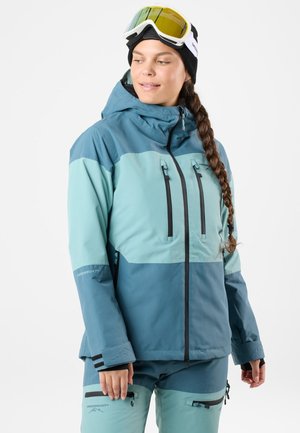 FREERIDE SHELL - Snowboardjas - seaweed green dk seaweed green