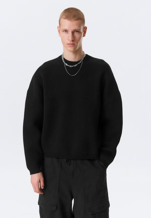 Weekday OVERSIZE SWEATER - Maglione - black