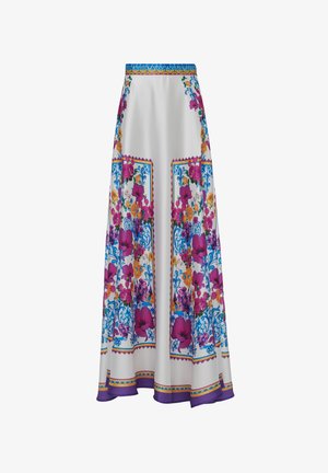 Leem FLORAL - Maxirok - white