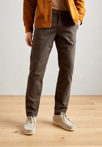 INDICODE JEANS - Chinos - raven Miniatyrbild 1