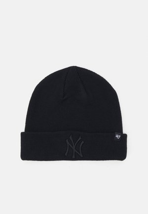 '47 NEW YORK YANKEES RAISED CUFF UNISEX - Beanie - black