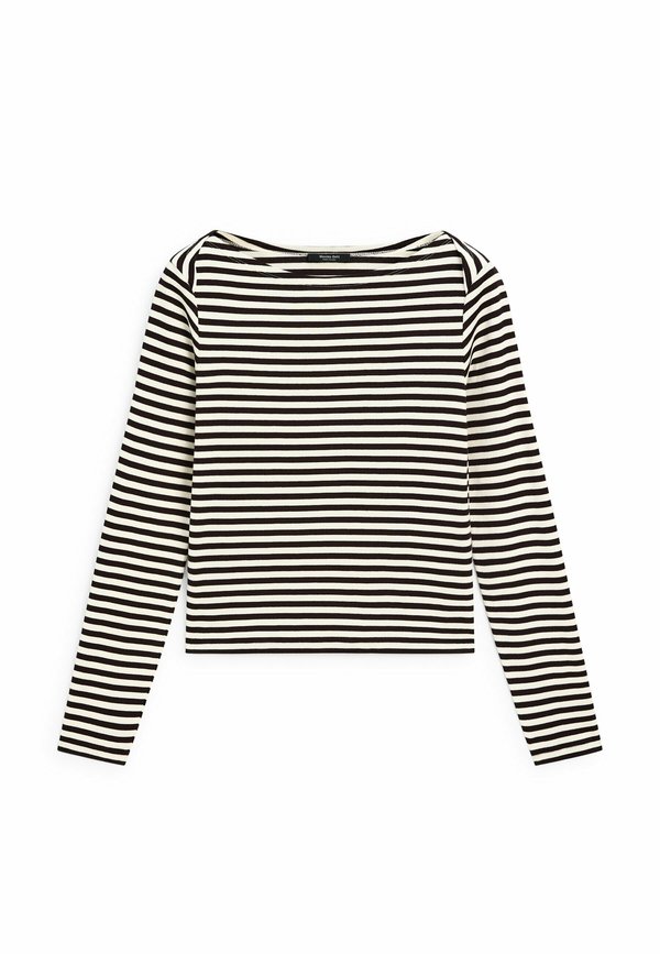 STRIPED  WITH CROSSOVER SHOULDER DETAIL  - Long sleeved top3