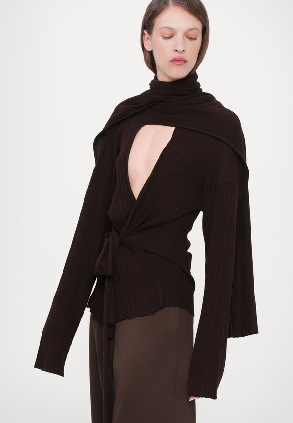 SCARF CARDIGAN - Cardigan3