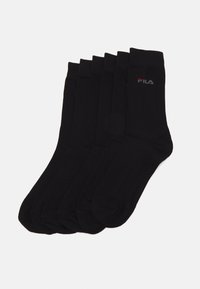 Fila - LIFESTYLE PLAIN SOCKS UNISEX 6 PACK - Ponožky - black Miniatura obrázku 1