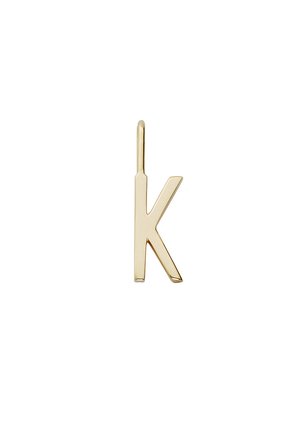 Design Letters LETTER CHARM 10MM A-Z 18K GOLD-PLATED - Anhänger - gold-coloured